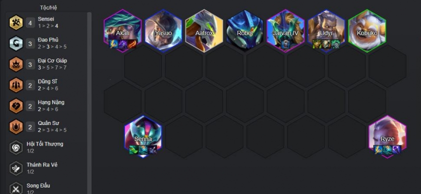Hướng dẫn đội hình Ryze Đao Phủ DTCL mùa 15