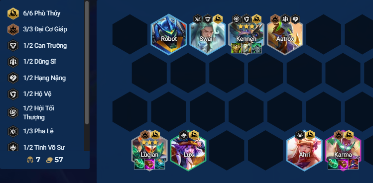 Cách chơi giữa trận với đội hình Lucian Reroll