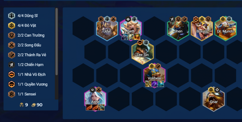Volibear Đô Vật Dũng Sĩ late game