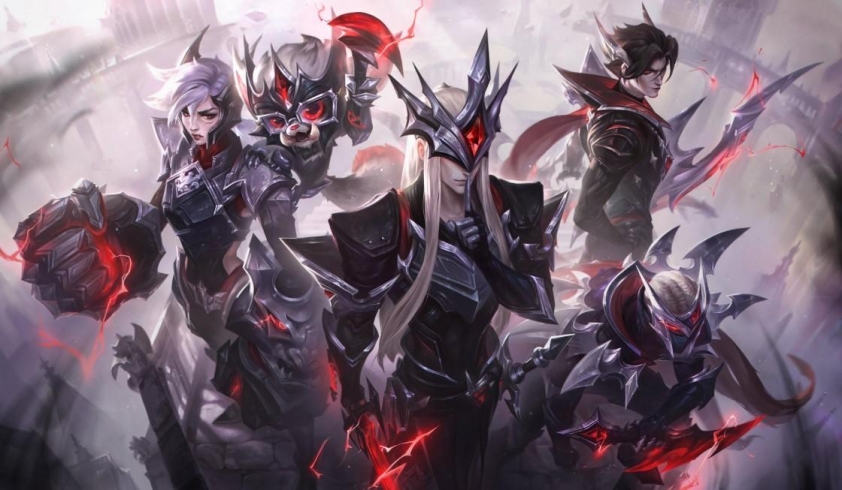 Skin T1 vô địch CKTG 2024 đỏ đen