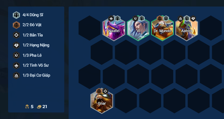 Chiến thuật đầu game với Gnar Dũng Sĩ hoặc Can Trường