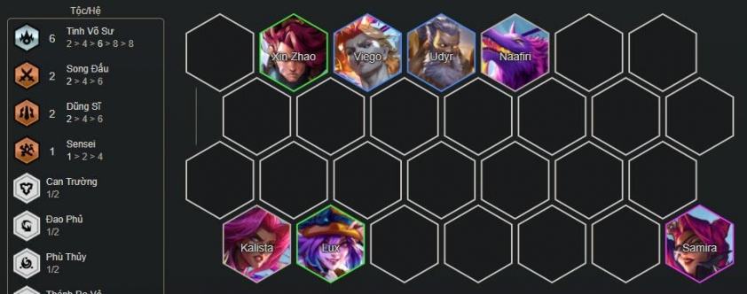 Cách chơi đội hình Samira Carry DTCL mùa 15 - cuối game