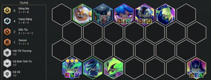 Chiến thuật cuối game Malzahar Bóng Ma