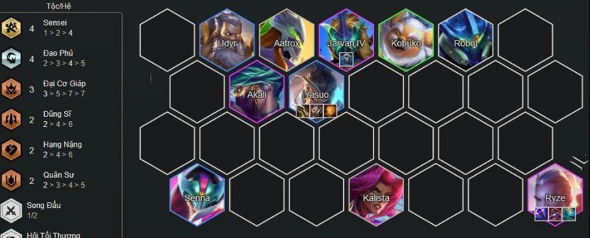 Các tướng như Aatrox, Kalista, Kobuko, Udyr...
