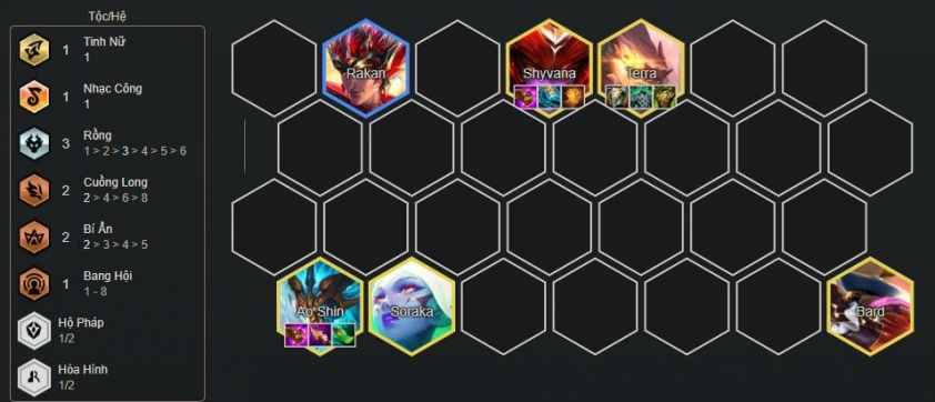 Đội hình Shyvana Rồng Thần Đội hình Shyvana Rồng Thần DTCL mùa 7.5