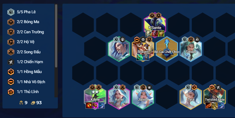 Cách chơi đội hình Kayle Pha Lê DTCL Mùa 15