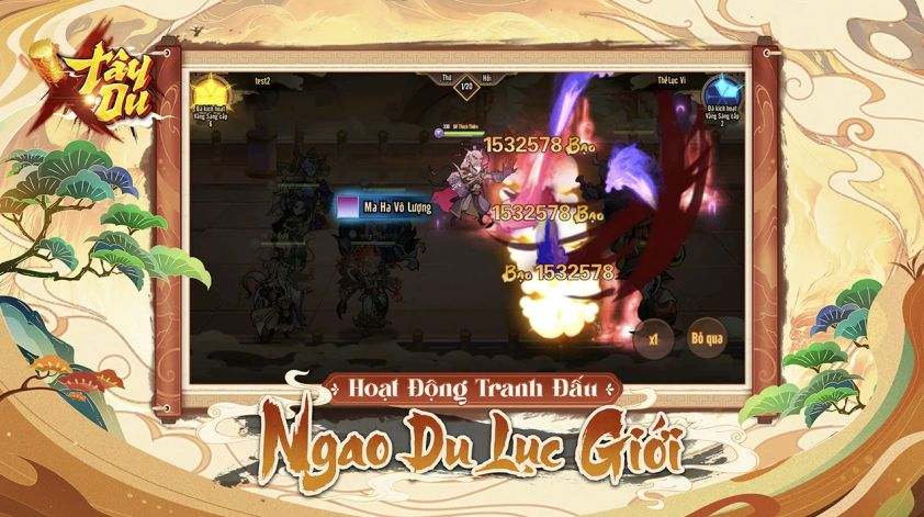 Hiệu ứng kỹ năng trong game X Tây Du