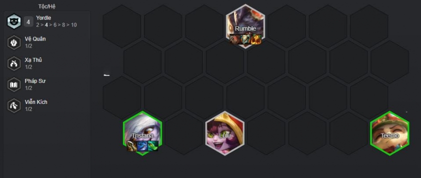 Bắt đầu với 4 Yordle và trang bị chống chịu cho Rumble