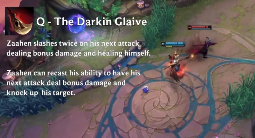 Đòn đánh hai lần, gây sát thương và hồi máu