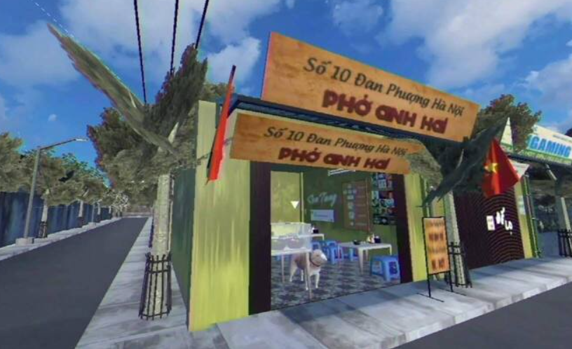 Quán Phở Của Anh Hai – Tựa game Việt gây bão mạng 734230 Không gian quán phở trong game
