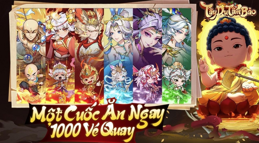 Code Tây Du Tầm Bảo mới nhất và cách nhập Hình ảnh gameplay Tây Du Tầm Bảo