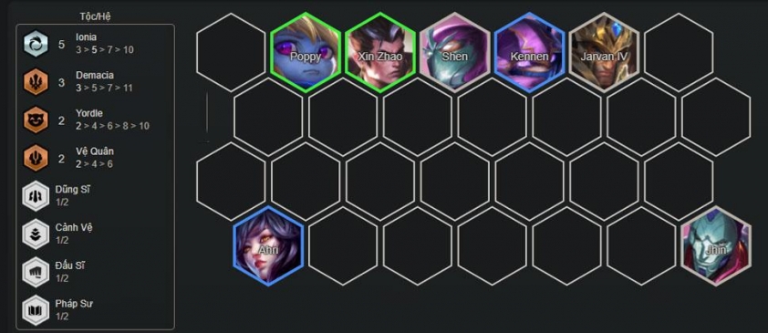 Nâng cấp tướng giữa trận đấu