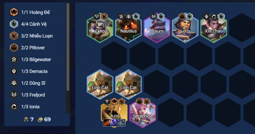 Giai đoạn giữa game với Shurima Chiến thuật giữa game Shurima