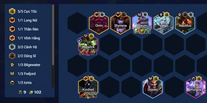 Cách chơi đội hình Cực Tốc DTCL Mùa 16 Đội hình full Cực Tốc với Warwick và Kindred