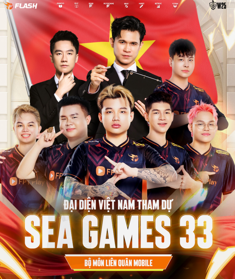 Đội hình tuyển Việt Nam Liên Quân Mobile SEA Games 33