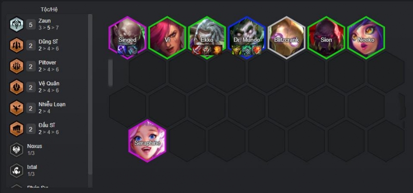 Đội hình Ekko Zaun DTCL mùa 16 Danh sách tướng đội hình Ekko Zaun