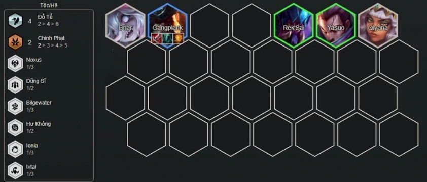 Giai đoạn đầu game Khởi đầu với bộ đôi Briar và Qiyana