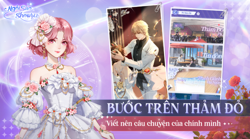 Code Ngôi Sao Showbiz mới nhất và cách nhập 757985 Hình ảnh nhân vật trong game