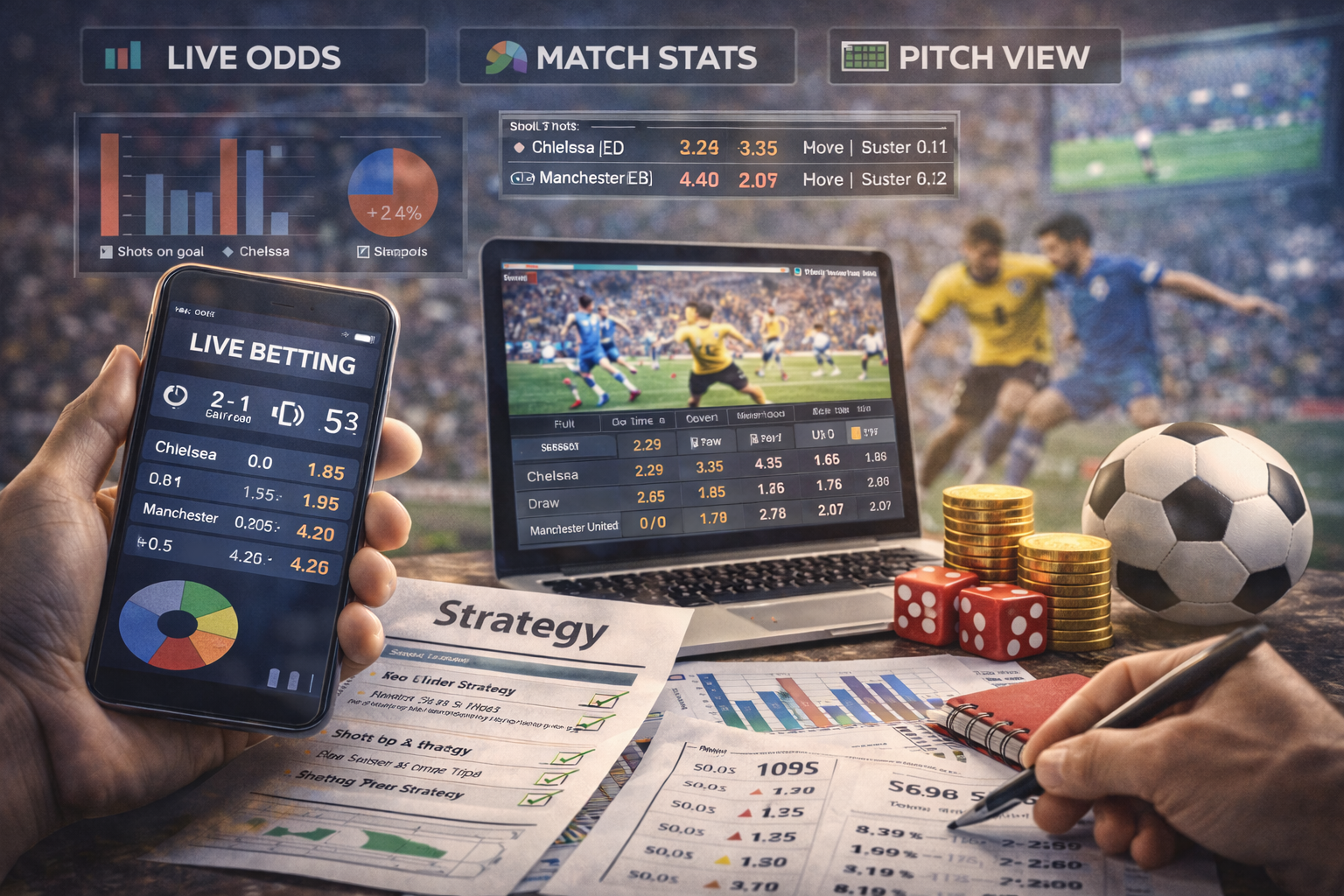 Phân tích cược bóng đá trực tiếp