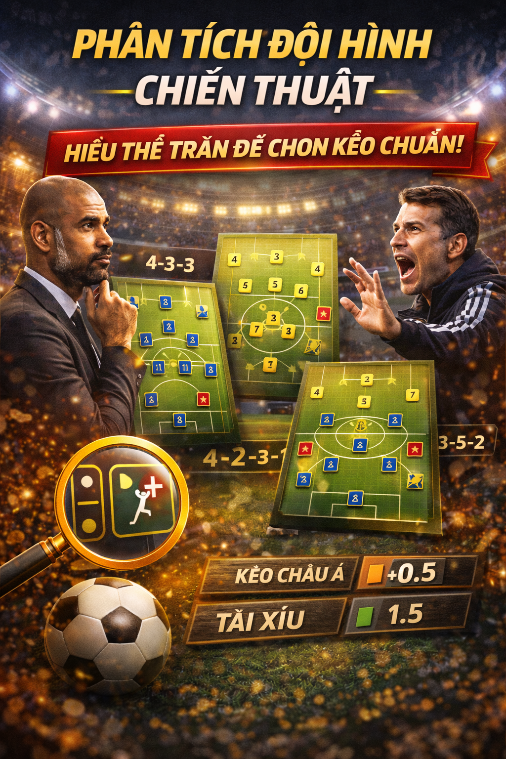 Phân tích chiến thuật bóng đá trực tuyến